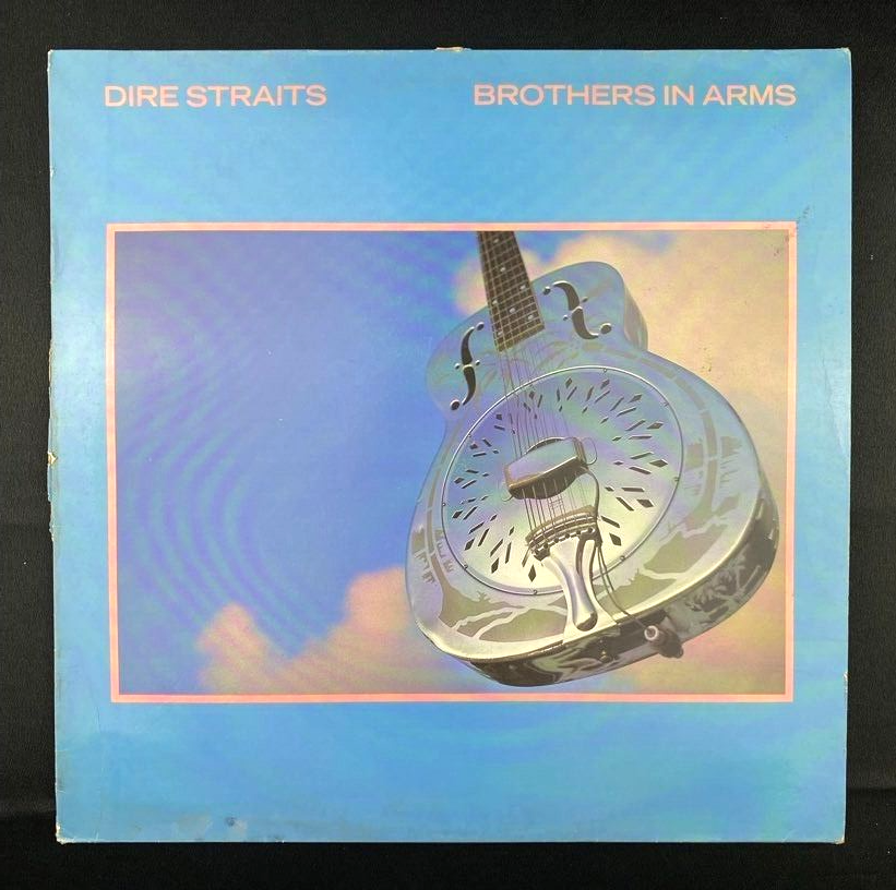 Dire Straits – Brothers In Arms vinyl record LP UK Press 12