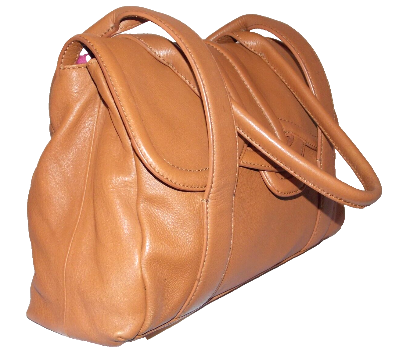 RADLEY SHOULDER BAG GENUINE LEATHER/BROWN TAN/POCKETS/CASUAL/MEDIUM