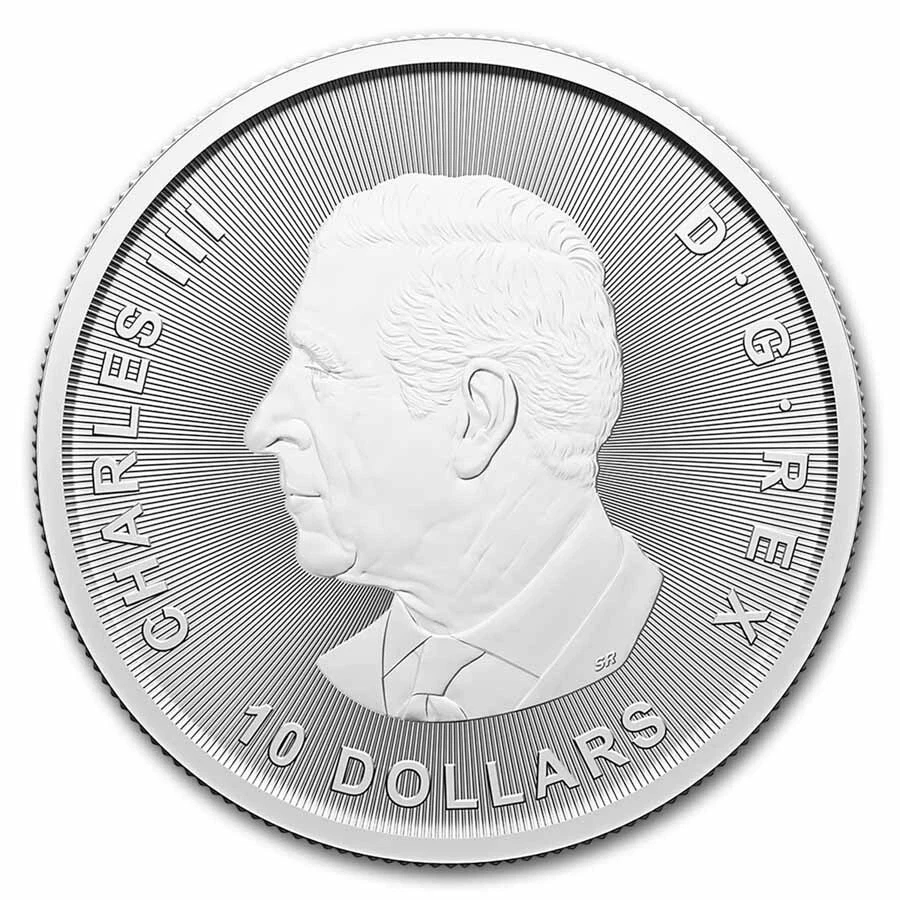2024 RCM 2 oz Silver Ice Age of Canada Woolly Mammoth BU image 2