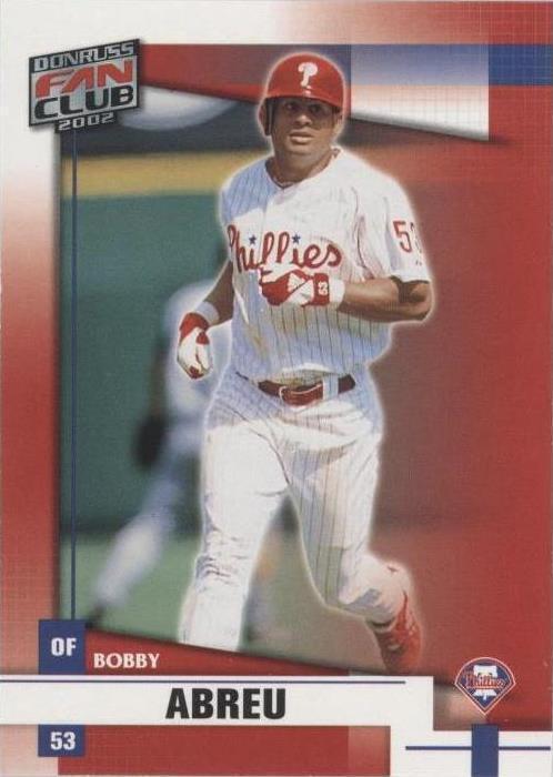 2002 Donruss Fan Club - Bobby Abreu #200 - 1 of 1
