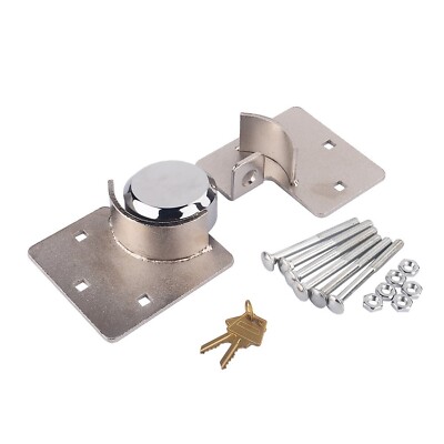 Hidden Shackle Van Door Lock - Cargo Van Lock Hasp High Security Hasp Padlock...