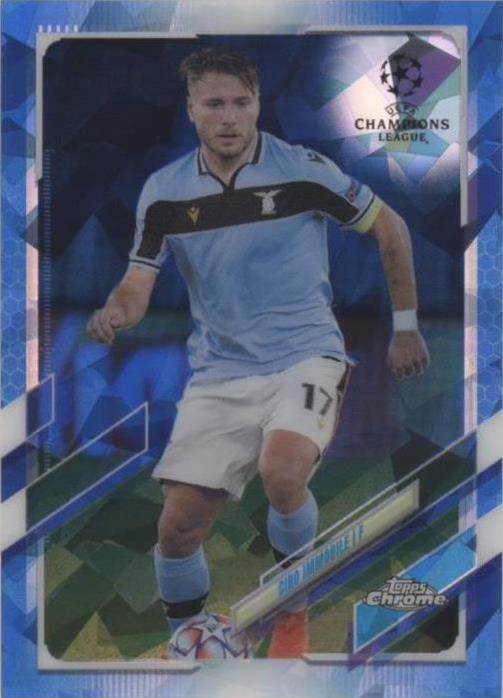 2020-21 Topps Chrome UCL Sapphire Edition Ciro Immobile #13 - 1 of 1