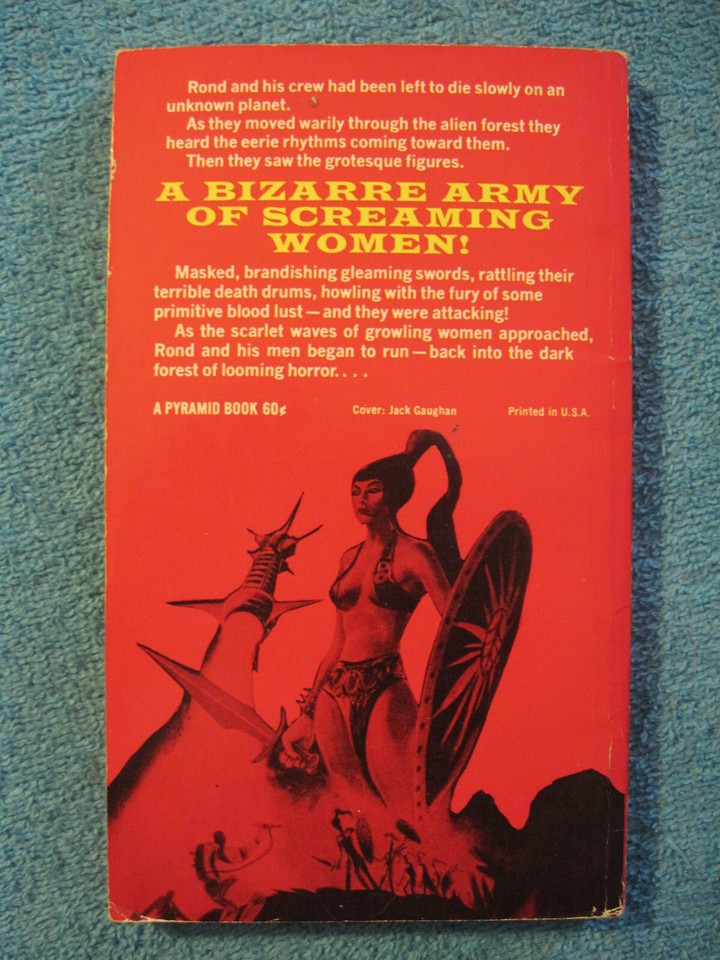 MUTINY IN SPACE by Avram Davidson used paperback Pyramid books 1964 sci