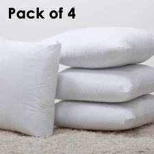  Pack of 4 Extra Deep Filed All Sizes Cushion Pads Inserts Fillers Scatters