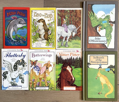 Stephen Cosgrove Lot of 8 Vintage Children's Serendipity Books ~ 2 Hardcover