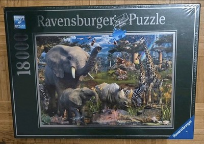 Ravensburger Puzzle 17823 An der Wasserstelle 18000 Teile Puzzle NEU 