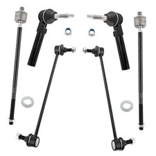 6pcs Front Inner Outer Tie Rods Sway Bars for Town  Country 2008-2016 / for