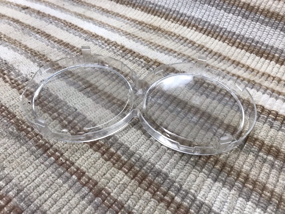 CLASSIC MINI COOPER S 1989+ GENUINE ROVER SPEEDOMETER CLEAR LENS DOUBLE DASH  - Image 2 of 2