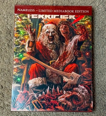 Terrifier 3 4K Limited Edition Mediabook Cover B Import Numbered to 1000 RARE