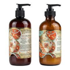 Barefoot Venus Cleansing Wash and Body Cream Bundle Wild Ginger sweet Orange