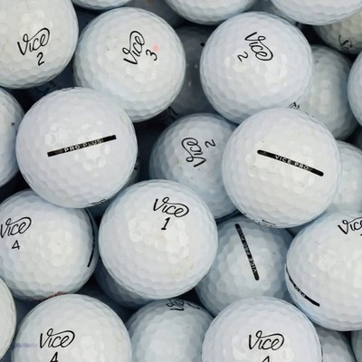 VICE PRO / AIR / SOFT / PLUS / ZERO Golfbälle - PEARL / GRADE A - von Ace Golf