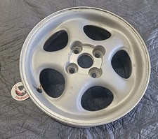 1999-2000 Nb Mazda Miata Enkei Wheel 14x6 4x100 Silver Aluminum Oem 14 Mx-5