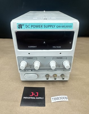 DC Voltage Regulator Power Supply QW-MS305D Output 0-30V 0-5A, Input 100-120VAC