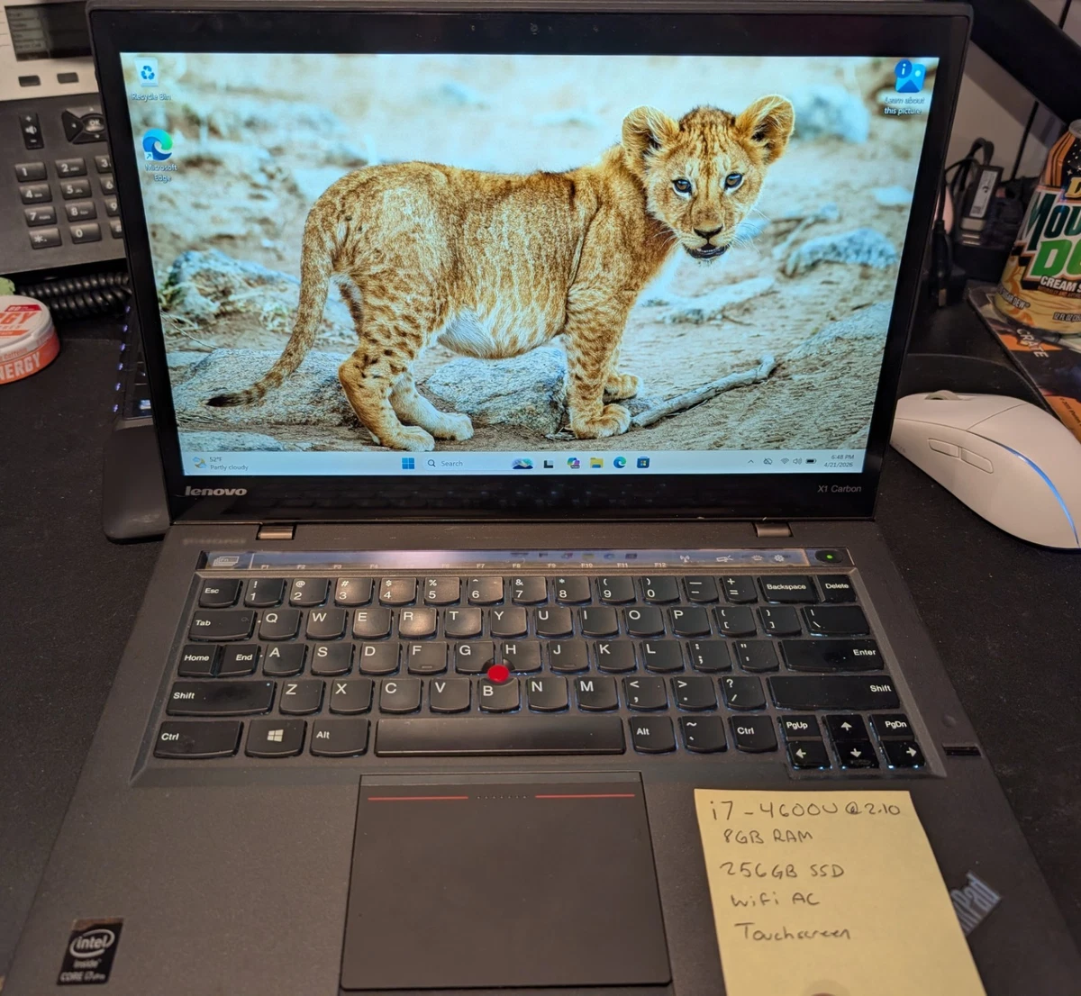 Lenovo ThinkPad X1 Carbon 2nd Gen PC Laptops & Netbooks for Sale