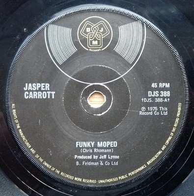 Jasper Carrott - Funky Moped - (DJS 388)- (7'', Single, Sol)