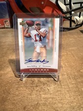 2006 Upper Deck Legends Steve DeBerg Legendary Signatures Auto