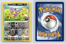 Aipom #56/78 SWSH Pokemon GO Reverse Holo Common 2022 TCG Card