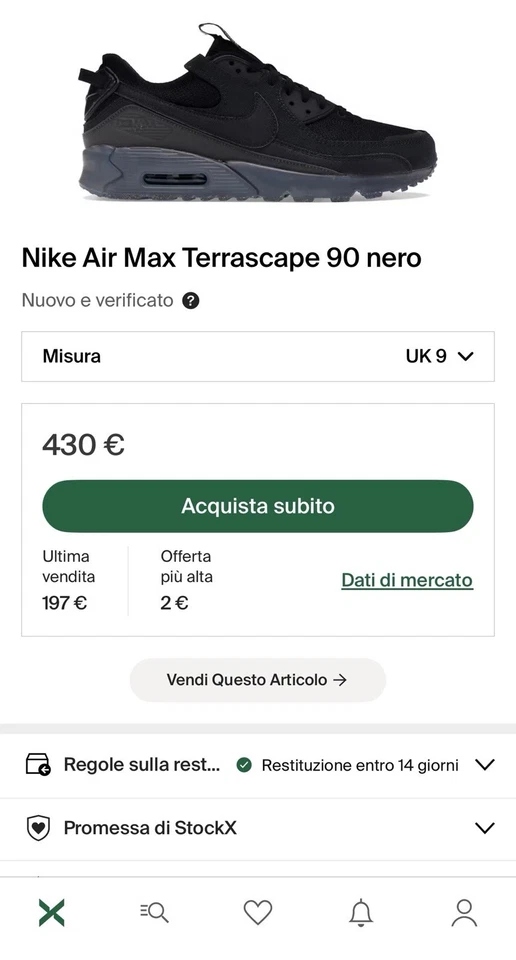 Nike Air Max Terrascape 90, foto 2 di 5