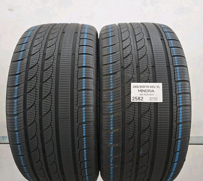 2x THERMO REIFEN 245/35 R19 93V XL MINERVA ICE-PLUS S210 M+S GEBRAUCHTREIFEN