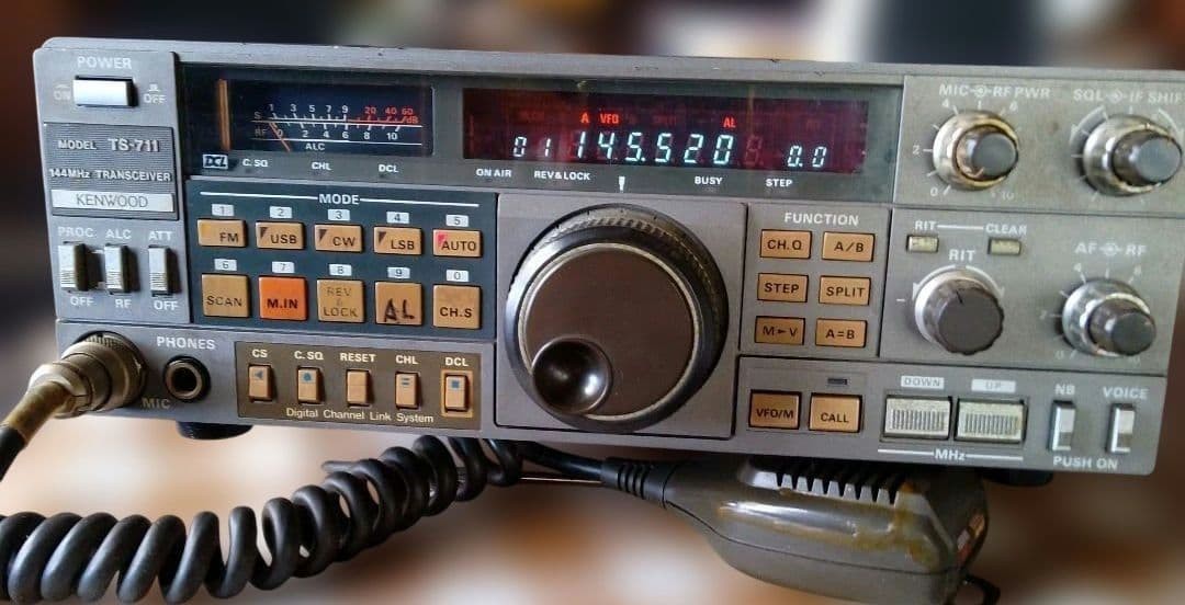 トランシーバー KENWOOD TS-711 Power Only - KENWOOD TS-711 2 meter All-Mode Transceiver 144MHz