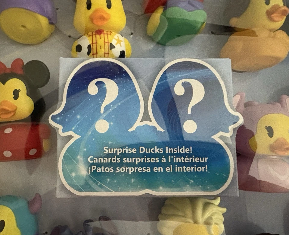 Disney Duckalooz Rubber Ducks Mega Pack 24 Piezas incluye 2 Patos Misteriosos-NUEVO Foto 3 de 4