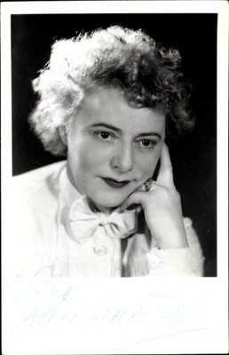 Ak Schauspielerin Else Rambausek, Portrait, Autogramm - 10892762