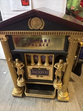 Caesars Palace 1989 Franklin Mint Tabletop Slot Machine Comes With 20 Tokens