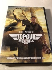 Top Gun: Maverick 2022 DVD NEW Action Drama Tom Cruise Miles Teller