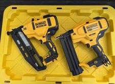DEWALT 20V MAX XR DCN660 16GA Finish Nailer & DCN680 18GA Brad Nailer