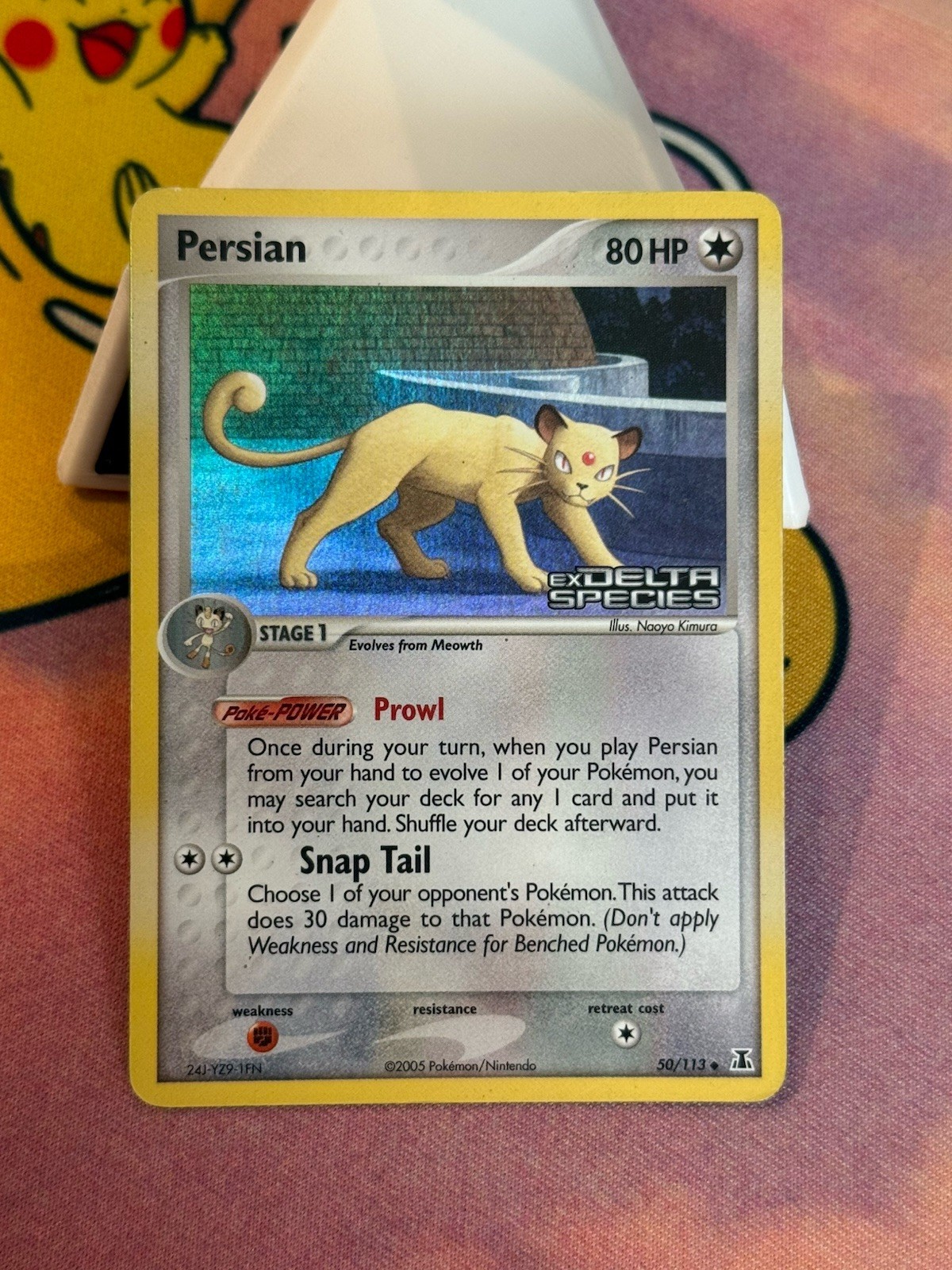 Persian 50/113 Delta Species Reverse Holo NM