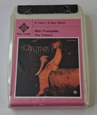 The Tattoos Hot Trumpets Vintage 8 Track Stereo Cartridge Cassette Unopened 70's