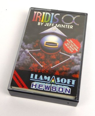Commodore 64 C64 Spiel -- IRIDIS ALPHA (Hewson/Llamasoft) -- Tape Kassette