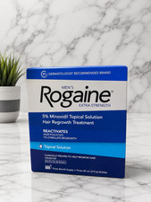 Rogaine Men's Extra Strength Topical Solution Hair Regrowth 3 Month Supply