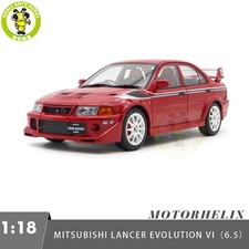 1/18 MOTORHELIX Mitsubishi Lancer EVO VI GSR T.M.E. Red Diecast Model Car