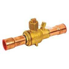 Ndl Nbv09-S Refrigerant Ball Valve, 1 1/8 In, 700 Psi