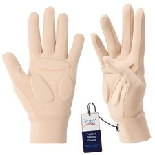 Padded Ice Skating Gloves. Warm Padded Protection for Figure Skating Testing,...