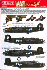 Kits World Decals 1/48 B-24D LIBERATOR PACIFI...