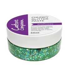 Crafter's Companion Chunky Glitter Paste-Wildflowers - HGLPWILD