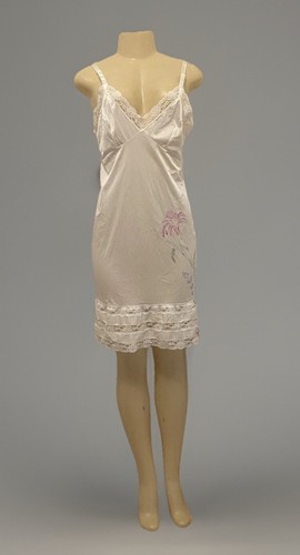 Vintage White Peignoir Night Gown Slip Nylon Lace Negligee Lingerie Small - Picture 3 of 22