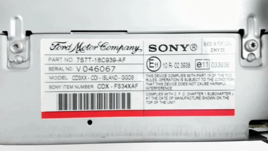 Autorradio FORD GALAXY 2 PHASE 1 1805708 - Imagen 4 de 4