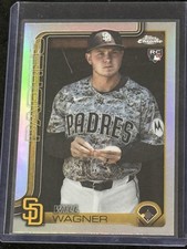 2025 Topps Chrome Update Will Wagner Refractor #USC111 Padres RC
