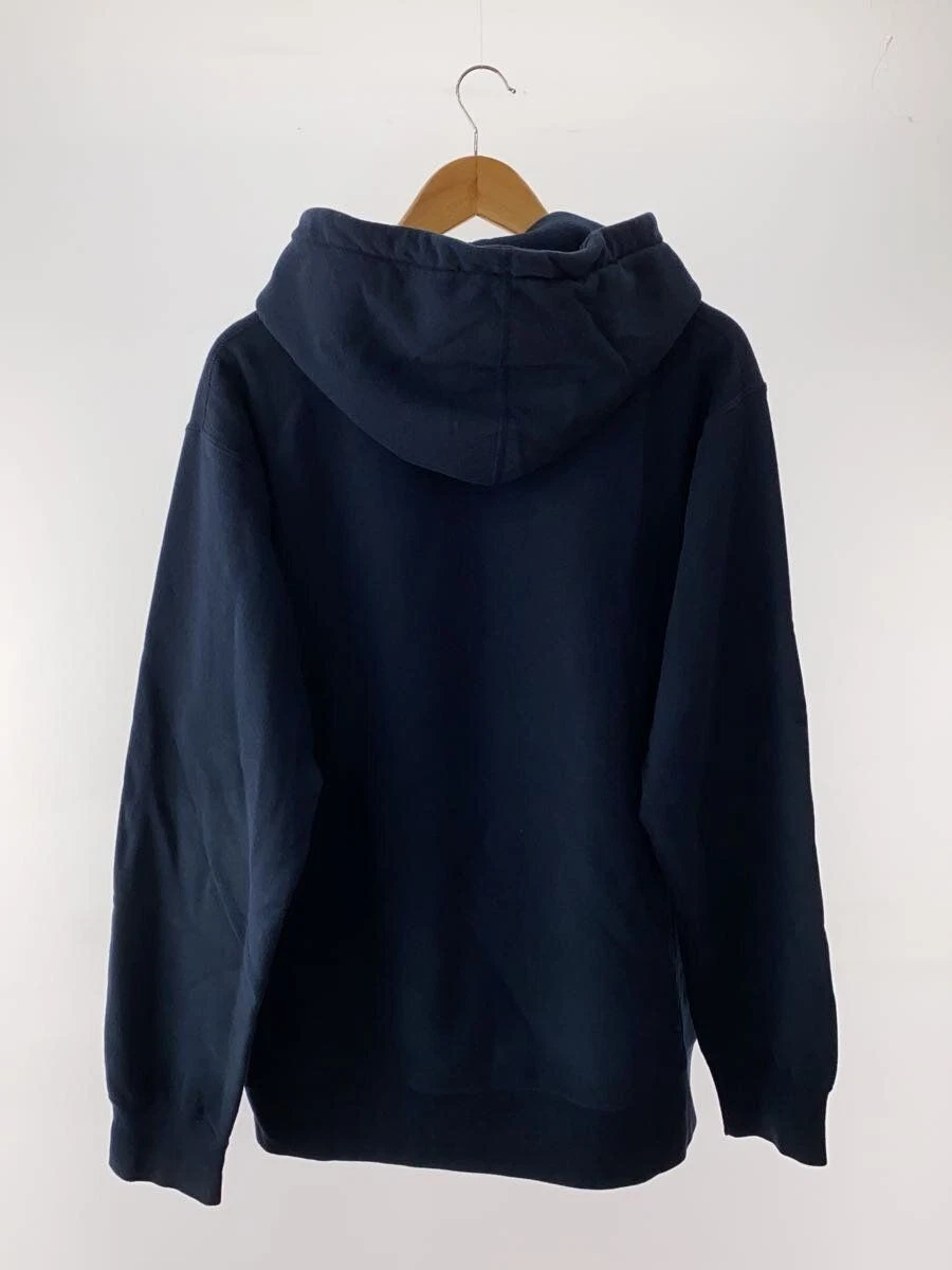 Felpa Supreme con cappuccio XL cotone navy usata