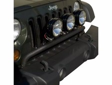 Rugged Ridge Light Bar Bumper Mounted Black 07-18 Jeep Wrangler Jk No Lights Rugged Ridge Light Bar Bumper Mounted Black 07-18 Jeep Wrangler Jk No Lights