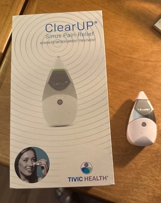 Tivic Health ClearUp Sinus Pain Relief Microcurrent Treatment Device