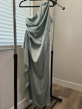 New, Tags Hello Molly Saints And Secrets Jade/blue One Shoulder Dress Size XL