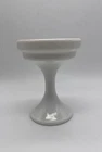Vintage WESTMORELAND White Milk Glass Fairy Lamp Light Pedestal BOTTOM BASE ONLY