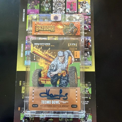 2026 bo jackson battle arena Howietzer Inspired Ink Fire howie long 175 power