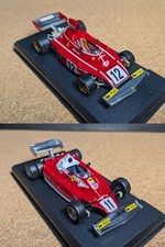 Ferrari 312B3-74 #12 (1974) & 312T2 #11 (1977) Niki Lauda 1/43 F1 Machine