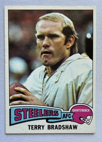 Terry Bradshaw #461 1975 Topps card