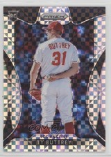 2019 Panini Prizm Tier III Plaid Power Prizm 54/75 Ty Buttrey #270 y0i